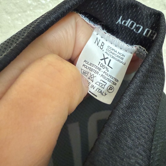 2018 2019 Adidas Jersey Size XL Football Kit Jeep Striped - Picture 2 of 4